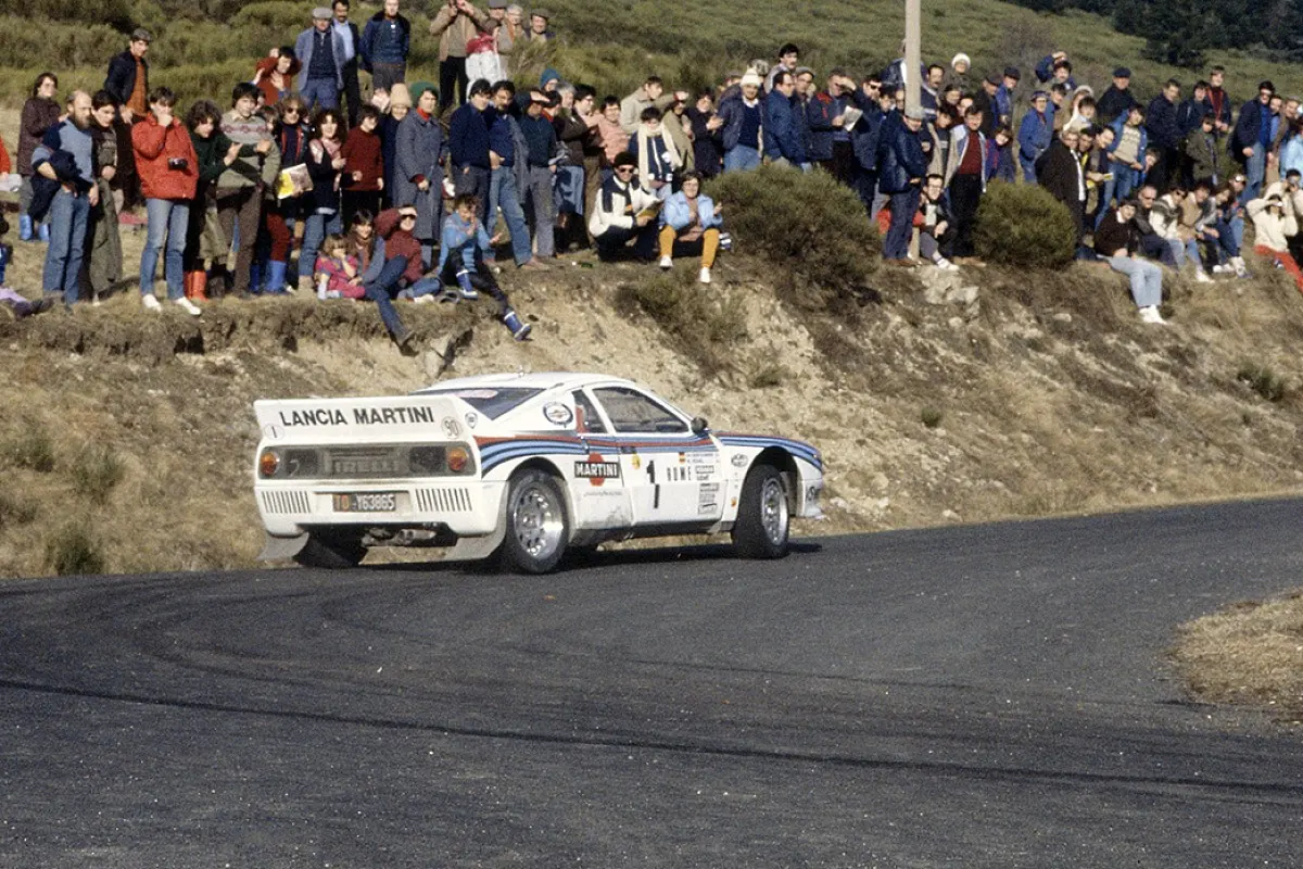 Martini Rally 037 at Monte Carlo in 1983