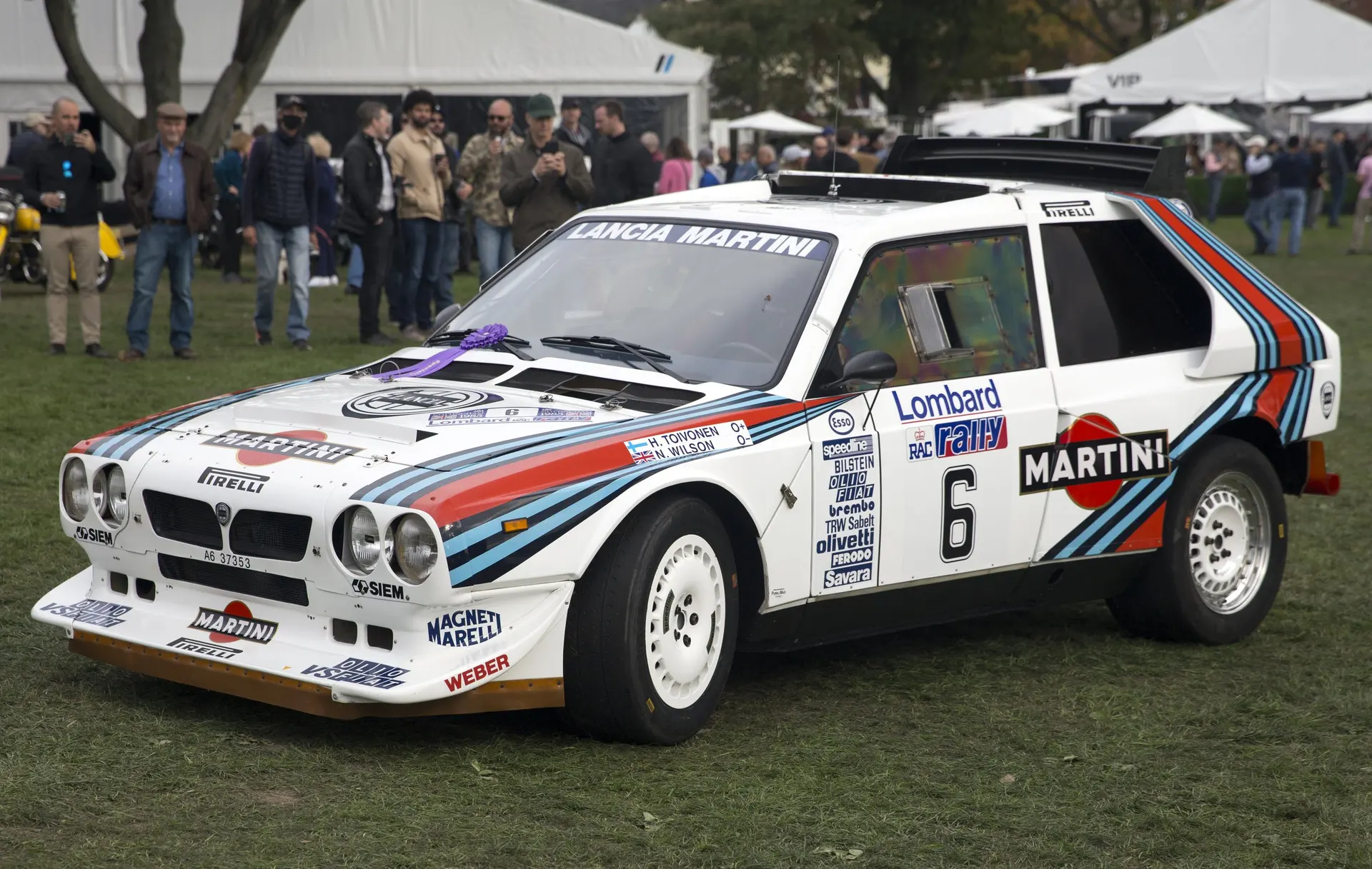 Henri Toivonen’s 1985 Delta S4, chassis 202, photographed in 2021