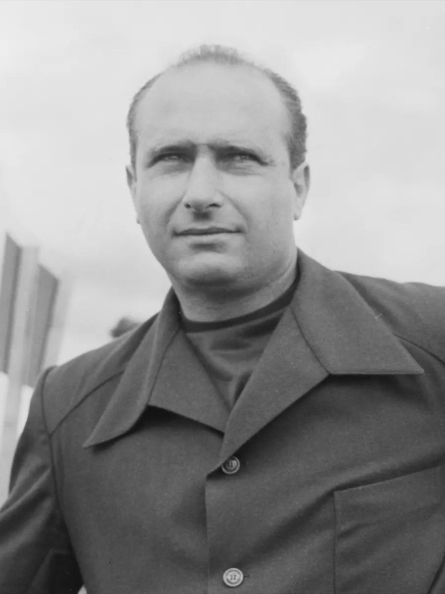 Portrait of Juan Manuel Fangio
