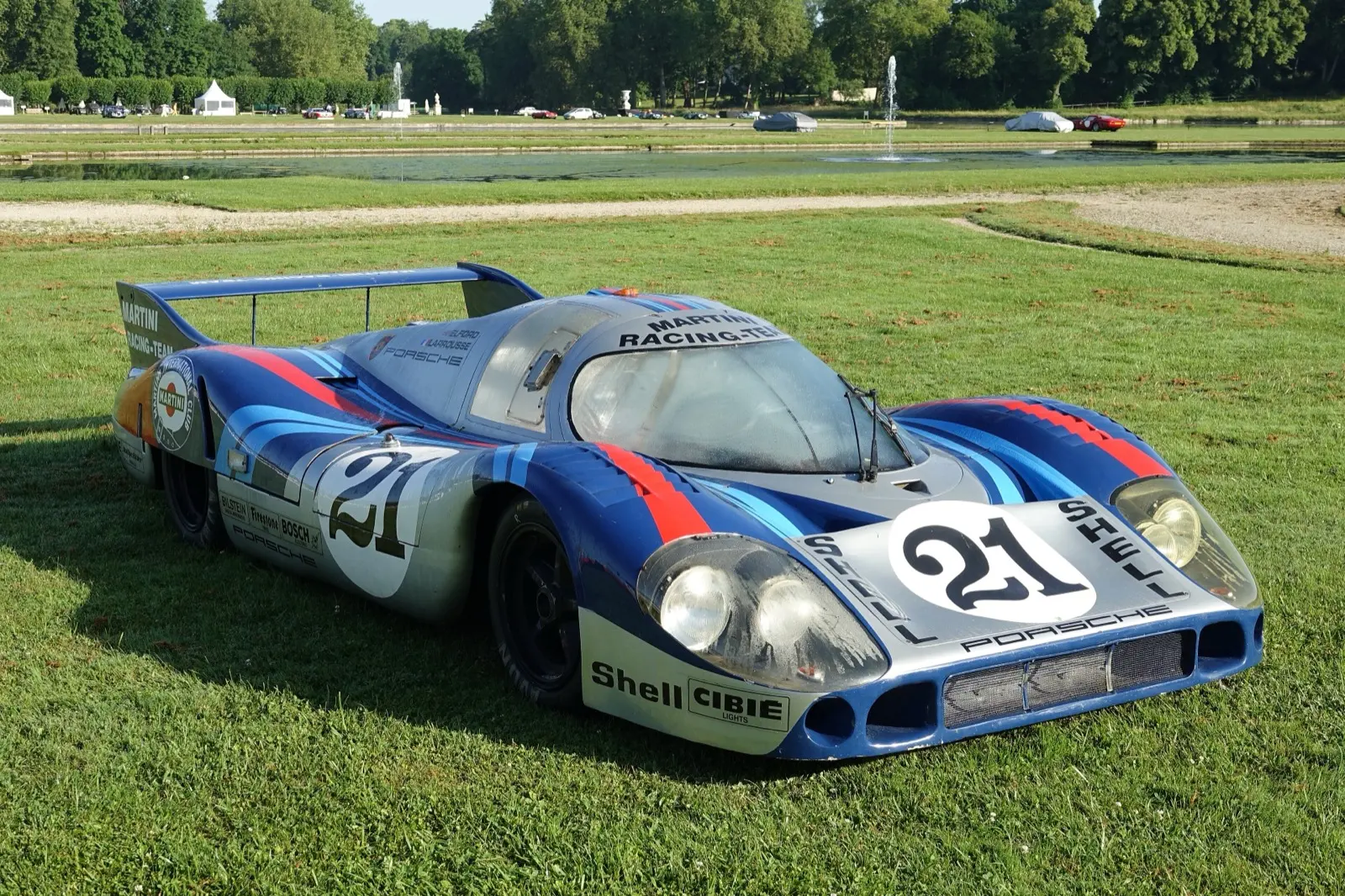 Porsche 917 LH long-tail in Martini livery