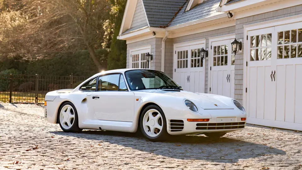 Porsche 959 Sport in Grand Prix White