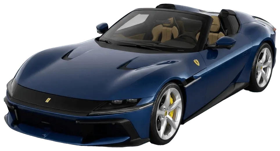 Ferrari 12Cilindri Spider — reference silhouette
