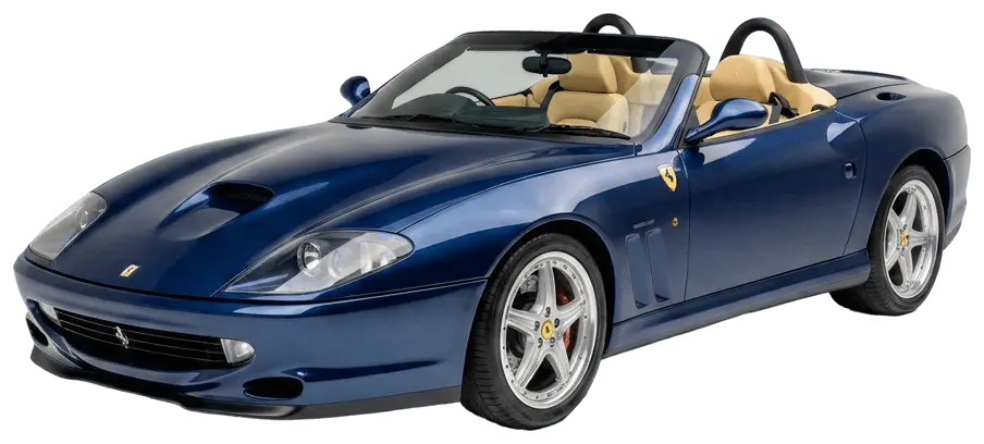 Ferrari 550 / 575 Maranello 550 Barchetta — reference silhouette