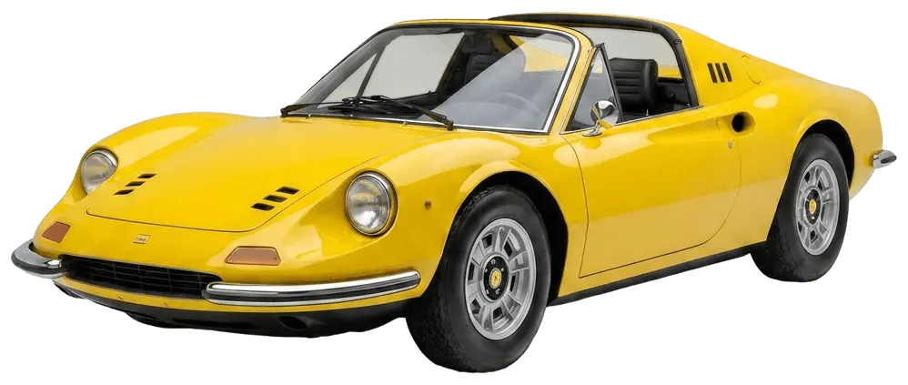 Ferrari Dino 206 / 246 GT 246 GTS — reference silhouette