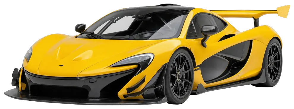 McLaren P1 GTR — reference silhouette