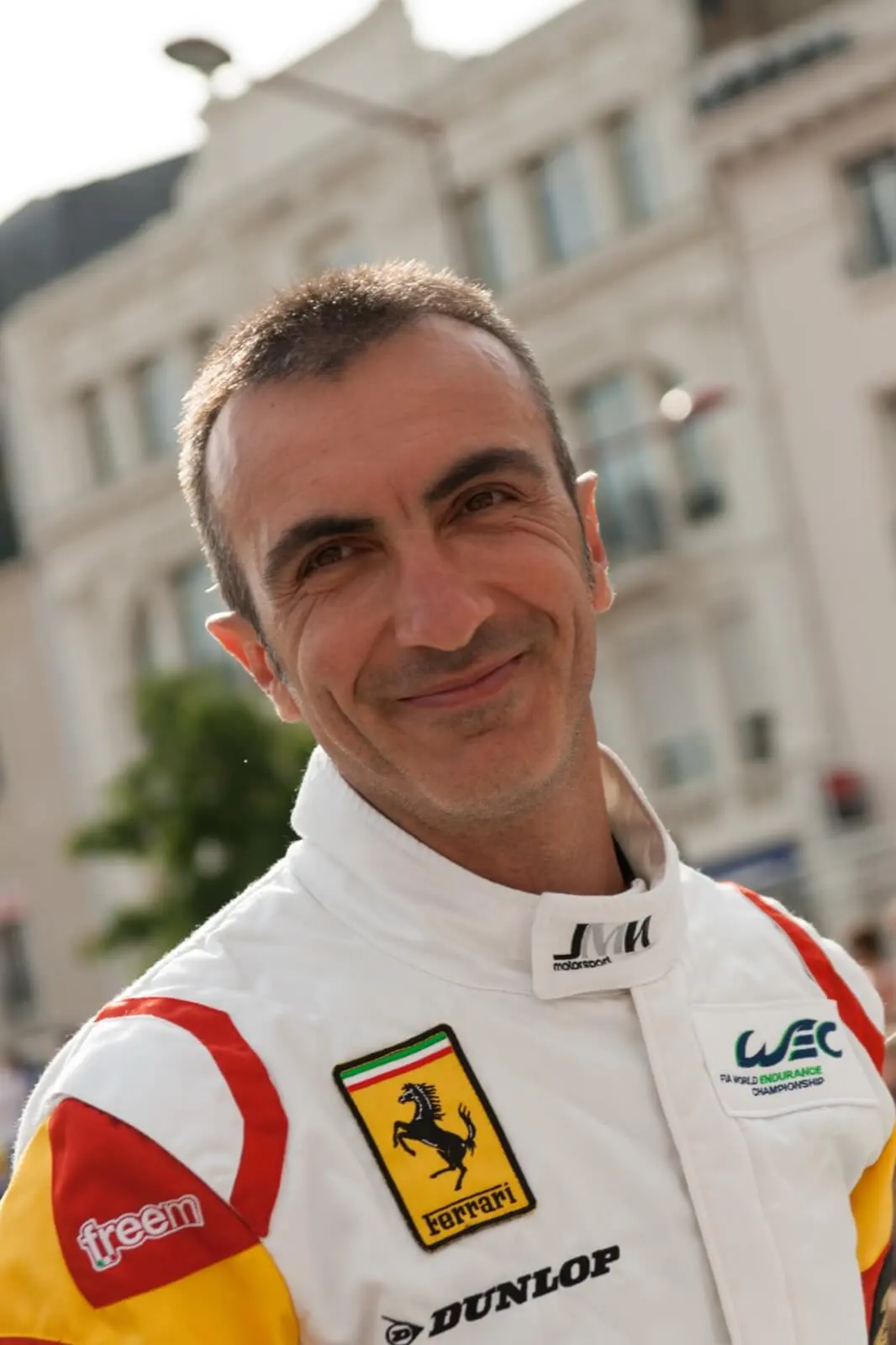 Andrea Bertolini lors du Pesage aux 24H du Mans 2013