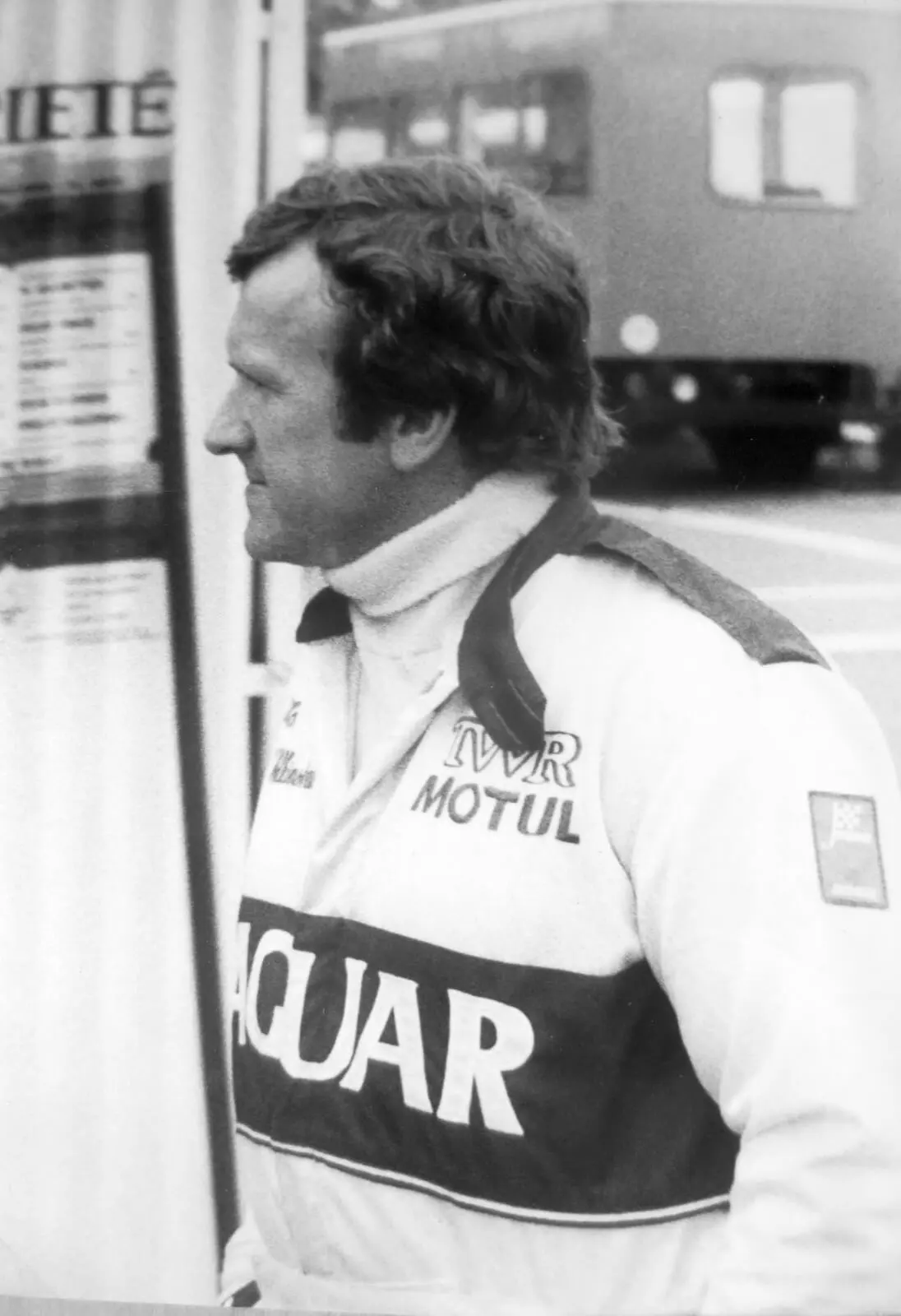 Portrait photograph of Tom Walkinshaw.
