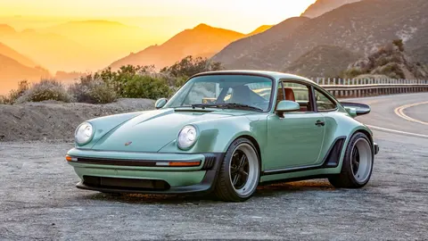 911 Reimagined by Singer - Classic Turbo Services "Aurum Verde Commission" — photograph