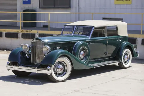 Twelve Model 1108 Individual Custom Convertible Sedan — photograph